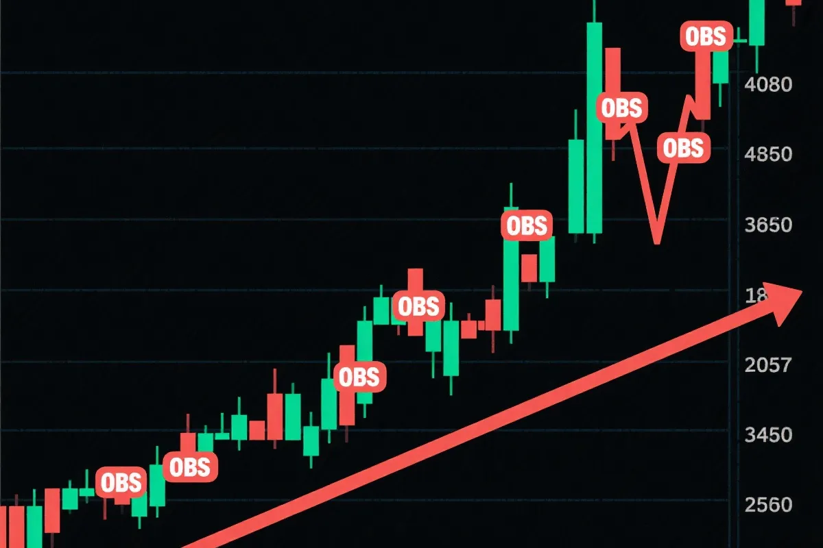 盘口走势图示意