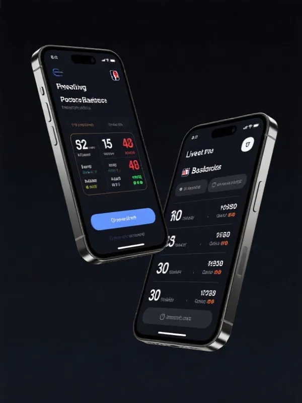 篮球赔率APP界面